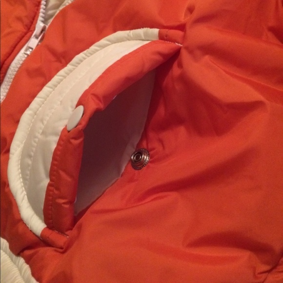 Marc Jacobs orange and ivory coat - Picture 4 of 6